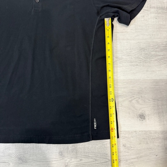 Eddie Bauer Size L FreeDry Classic Black Polo Shirt Size L - Picture 11 of 17